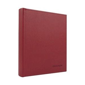 キング レザーポケットアルバム L 100 (レッド) L判100枚収納