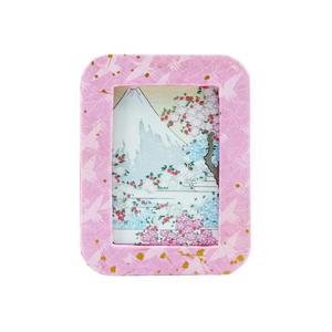 キング 友禅和紙フォトスタンド_チェキ_鶴 【864】