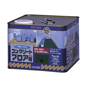 サンデーペイント サンデーペイント 水性コンクリートフロア用 7kg グレー 267439
