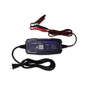 大自工業 全自動パルスバッテリー充電器 (軽自動車) 12V専用 定格3A バッテリー診断機能付 維...