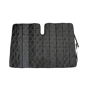 大自工業 PBK-53 フロントサンシェード キルトシェードDX 3層構造・消臭・抗菌 ブラック/シ...