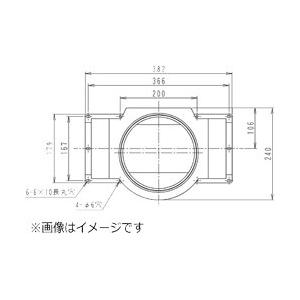 ダイキン 分岐ダクトチャンバ　KDJP55B160