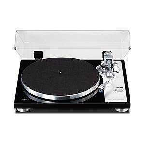 TEAC(ティアック) ダイレクトドライブ・アナログターンテーブル  ブラック TN-4D-SE/B...