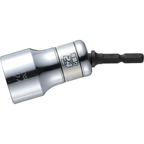 ベッセル ベッセル　剛鍛首振りショートソケット　ＷＳＡ２０２４　対辺２４×８５ｍｍ