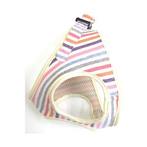 岡野製作所 ストライプソフトハーネス　Ｓ　マルチホワイト