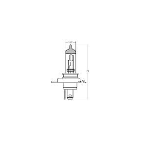スタンレー電気 24V75/70W ブリスター電球   NO.120 BP14-0190