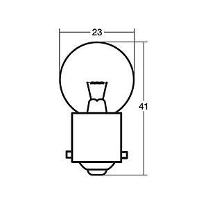スタンレー電気 12V15W G23 BA15S シングル球 10個入   A4325