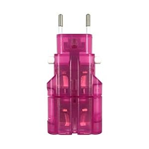 カシムラ 海外用変換プラグ ケース付きサスケ3　WP-90M ピンク [振込不可]