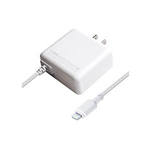 カシムラ AC充電器　Lightning　1m  ホワイト KL-53