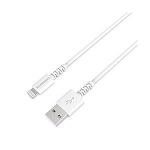 カシムラ USB-A ⇔ Lightningケーブル [充電 /転送 /2m /MFi認証]  ホワ...