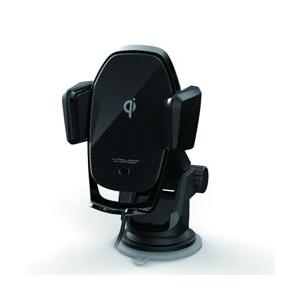 カシムラ QI自動開閉ホルダー ＜手帳型ケース対応/キャパシタ搭載/吸盤取付＞  ブラック KW-1...