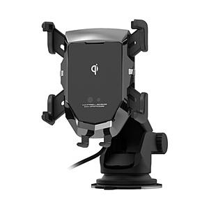 カシムラ QI自動開閉ホルダー　4アーム　手帳対応　吸盤取り付け   KW-36