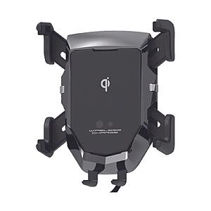 カシムラ Qi自動開閉ホルダー 4アーム 手帳対応 エアコン取り付け   KW-41