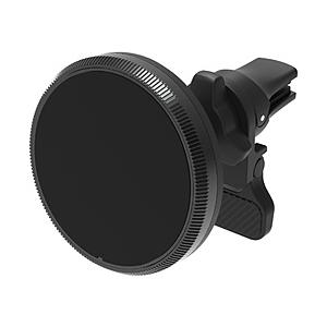 カシムラ アンビエントライト付き　マグネットワイヤレス充電器 エアコン取り付け   KW-42