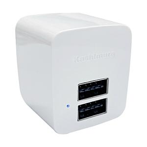 カシムラ AC充電器　リバーシブルUSB-A　2ポート   AC-027