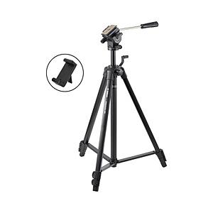 ベルボン ビデオ三脚 3段 Videomate（ビデオメイト） 438 スマートフォンホルダー付き ...