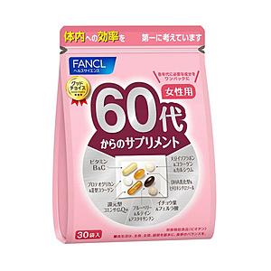 FANCL ファンケル 60代からのサプリメント 女性用 栄養機能食品 15~30