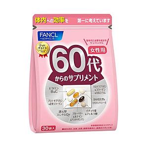 ファンケル 60代からのサプリメント 女性用 30袋｜y-sofmap