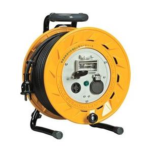 ハタヤリミテッド 三相200V型ブレーカーリール　20m　アース付　20A　BR202M