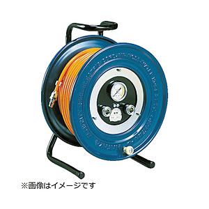 ハタヤリミテッド ハタヤ　ロータリー機構内蔵エアーリール　３０ｍ　内径φ６．５　ポリウレタンホース ...