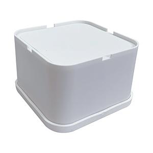 日晴金属 洗濯機かさ上げ台（4個入り）  ホワイト LC-EKD65