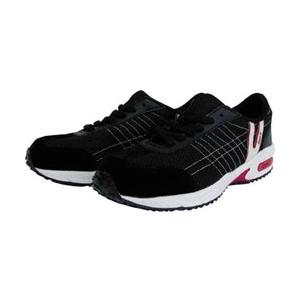 日進ゴム 耐滑樹脂先芯入りスニーカー　26.5cm　V2000BK26.5