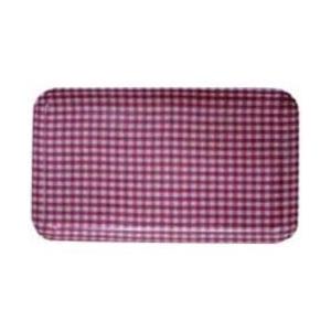 橋本達之助工芸 カスタートレー SS角 チェック ピンク ＜PKS9602＞