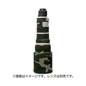 レンズコート 望遠レンズカバー（キヤノン EF500mm F4L IS用／フォレストグリーン・ウッド...