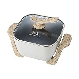 ラドンナ コンパクトマルチ電気鍋 Toffy ASH WHITE K-HP3-AW