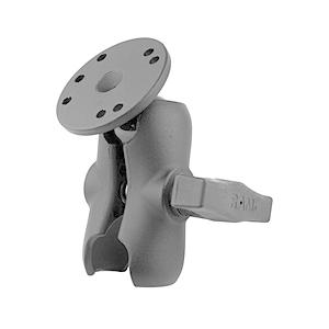 RAMMOUNTS ダブルソケットアーム丸ボールプレート付 （1.5インチ） RAMMOUNTS