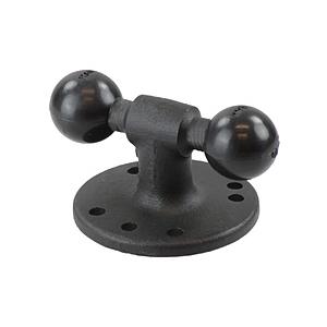 RAMMOUNTS AMPSホールラウンドベース ダブルボール  1インチボール RAMMOUNTS