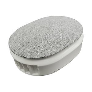 トップランド コードレスウェアラブルFAN  グレージュ SF-HF30GR