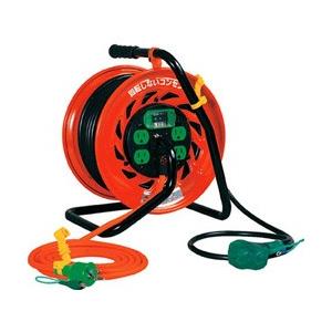 日動工業 マジックびっくリール　アース漏電遮断器付き30m　RZEB30S
