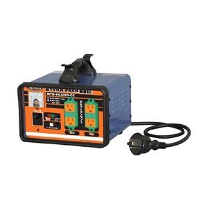 日動工業 変圧器　降圧専用セットコンセントトラパック　アース過負荷漏電しゃ断器付　NTBEK300D...