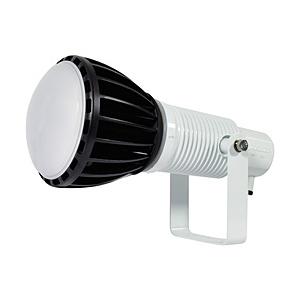 日動工業 エコビックLED投光器100W　常設用　ワイド　アース付　電線2m　本体白、電球黒   A...