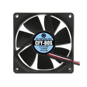 アイネックス CFY-80S 静音タイプ (ケース用ファン80mm)