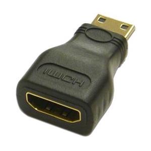 アイネックス ADV-201 ［ミニHDMI オス→メス HDMI］　HDMI・ミニHDMI変換アダ...