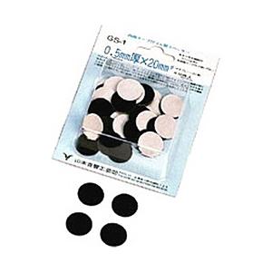 山本音響工芸 ゴムスペーサー [20mm径両面テープ付 /0.5mm厚] GS-1