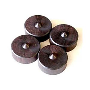 山本音響工芸 PB-20 (アフリカ黒檀製ピン型ベース/4個一組）