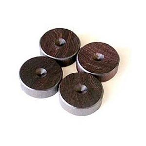 山本音響工芸 PB-21 (アフリカ黒檀製スパイク受けベース/4個一組）