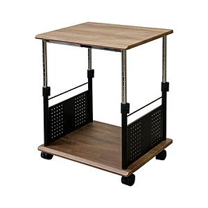 レメックスジャパン 上下昇降デスクワゴン [W550ｘD450ｘH450〜700mm] プリンターワ...