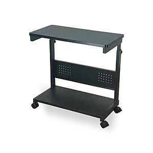 レメックスジャパン 上下昇降パソコンワゴン [W300ｘD600ｘH600〜800mm] サイドオー...