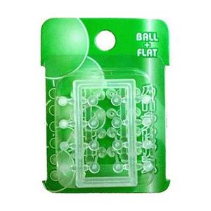 ヒーロー クリアピアスボール（透明ピアス）16本