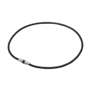 専用　　　phiten ネックレス 50 cm ブラック ファイテン Phiten RAKUWA磁気チタンネックレス レザースタイル