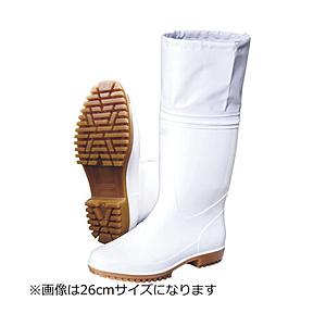 弘進ゴム 弘進 ゾナ G5 カバー付白長靴 26.5cm ＜SNG4208＞
