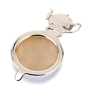 青芳製作所 ティータイム ティーストレーナーセット  ゴールド 018220