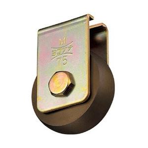 ヨコヅナ ベアリング入　鉄キャスター戸車　75山R　CGM0758