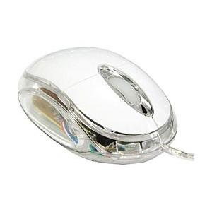 タイムリー 有線光学式マウス［USB＆PS/2］　OP-MOUSE （3ボタン・ホワイト）　OP-MOUSE-WH [振込不可]