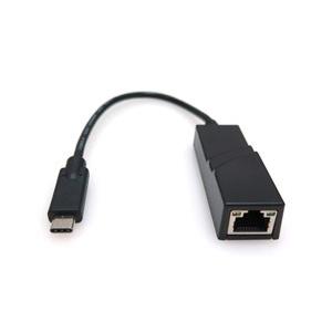 タイムリー 0.15m ［USB-C オス→メス LAN］変換アダプタ TM-TCLAN30G ブラ...