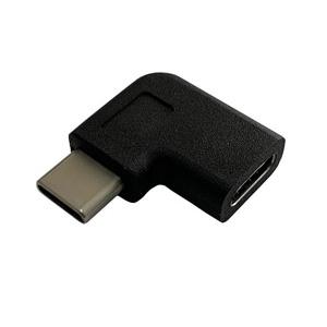 タイムリー USB-C延長アダプタ [USB-C オス→メス USB-C /充電 /転送 /USB Power Delivery /30W /USB3.1 Gen1 /横L型]  ブラック TM-BU31G1-CLS｜y-sofmap